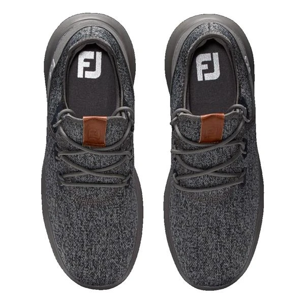FootJoy Gents Flex Coastal Medium Fit Shoe Black - Charcoal - Image 4