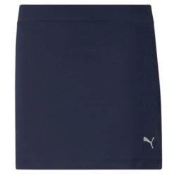 Puma Girls Solid Knit Skirt Navy Blazer