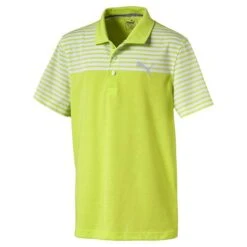 Puma Junior - Boys Clubhouse Polo Shirt Lime