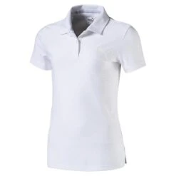 Puma Junior - Girls Aston Polo Shirt Bright White