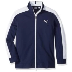 Puma Junior - Boys Heritage Track Jacket Peacoat