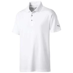 Puma Gents Rotation Polo Shirt Bright White