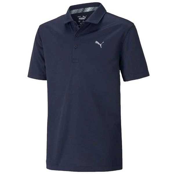 Puma Junior - Boys Essential Polo Shirt Navy Blazer