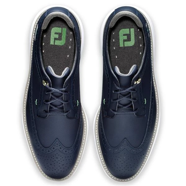 FootJoy Gents Traditions Shield Tip Shoes Navy - Image 6