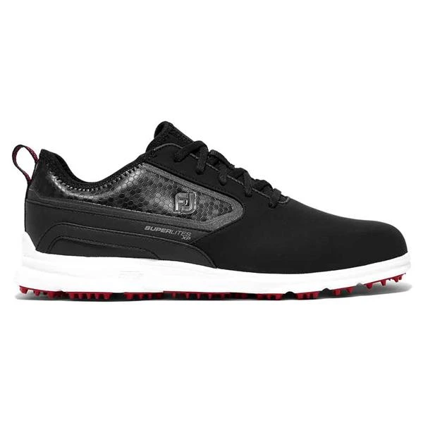 FootJoy Gents Superlites XP Shoes Black White Red