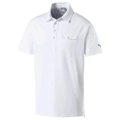 Puma Gents Donegal Polo White