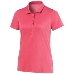 Puma Ladies Rotation Polo Georgia Peach