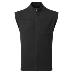 FootJoy Gents Ottoman Knit Vest Black