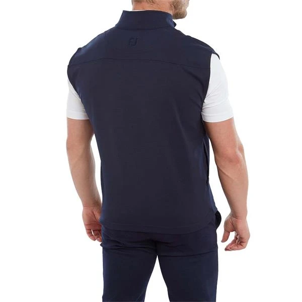 FootJoy Gents Ottoman Knit Vest Navy - Image 4