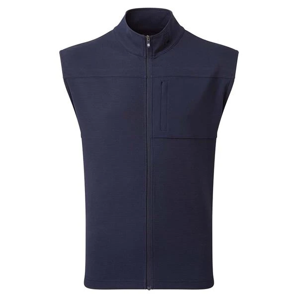 FootJoy Gents Ottoman Knit Vest Navy