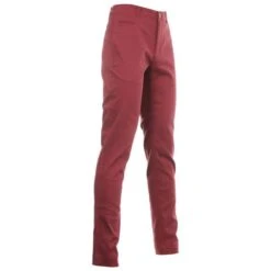 FootJoy Gents Tapered Fit Chino Trousers Maroon