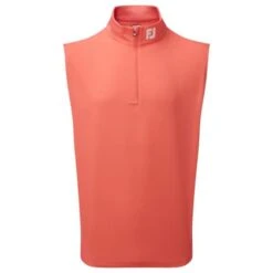 FootJoy Gents Stretch Woven Vest Coral