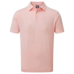 FootJoy Gents Solid Pique Shirt Quartz Pink