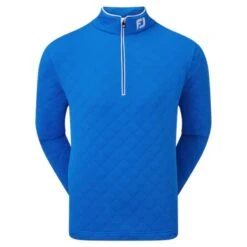 FootJoy Gents Diamond Jacquard Chill-Out Cobalt - White