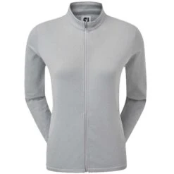 FootJoy Ladies Full-Zip Performance Midlayer Heather Grey