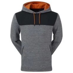 FootJoy Gents Thermal Hoodie Charcoal - Black
