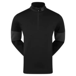 FootJoy Gents Ribbed Chill Out XP Black - Charcoal