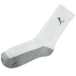 Puma Performance Trainer Socks 2-Pack White - Raspberry