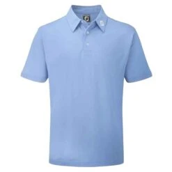 FootJoy Gents Solid Pique Shirt Ocean