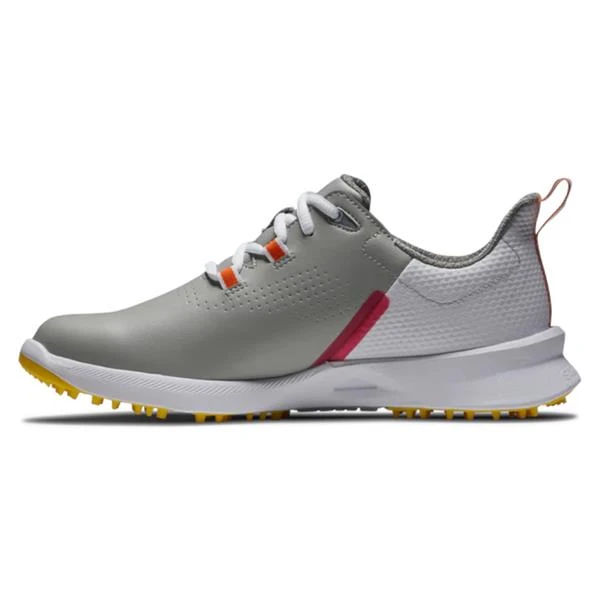 FootJoy Ladies Fuel Shoes Grey - Yellow - Pink - Image 3