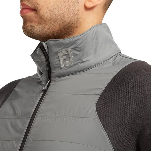 FootJoy Gents Hybrid Jacket Charcoal Grey - Image 5