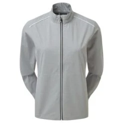 FootJoy Ladies HLV2 Rain Jacket Grey - White