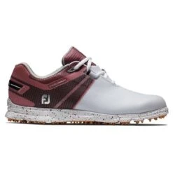 FootJoy Ladies Pro SL Sport Shoes White Black Burgundy