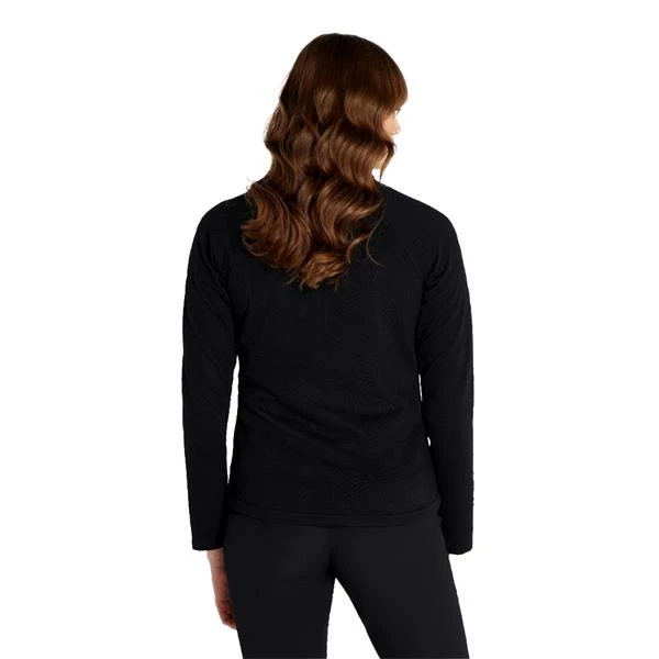 Ladies Kirby Textured Mesh Lined Jacket Black - Image 4