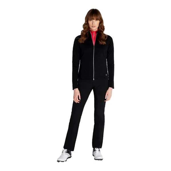 Ladies Kirby Textured Mesh Lined Jacket Black - Image 6