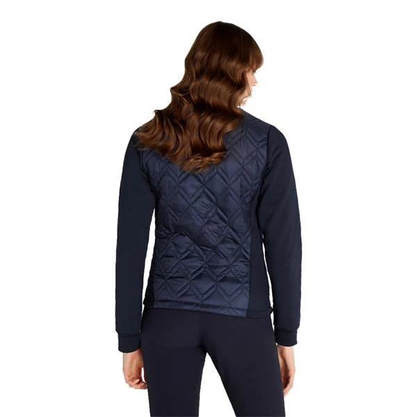 Ladies Gerry Quilted Jacket Navy - Image 4