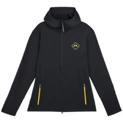 J.Lindeberg Gents Aerial Hood Jacket Black (9999)