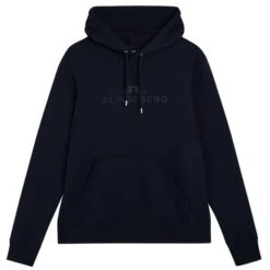 J.Lindeberg Gents Alpha Hooded Top Navy