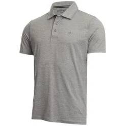 Gents Newport Polo Shirt Silver