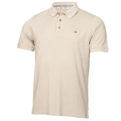 Gents Planet Polo Shirt Sand