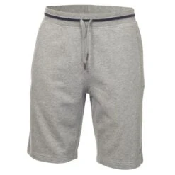 Gents French Terry Shorts Grey Marl