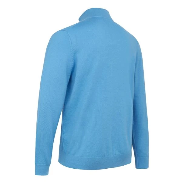 Callaway Gents ¼ Zip Blended Merino Sweater Malibu (450) - Image 2
