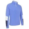 Callaway Gents ¼ Zip Colourblock Chillout Amparo Blue (419)