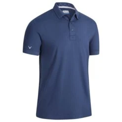 Callaway Junior - Boys Micro Hex Swing Tech Polo Shirt Peacoat (410)