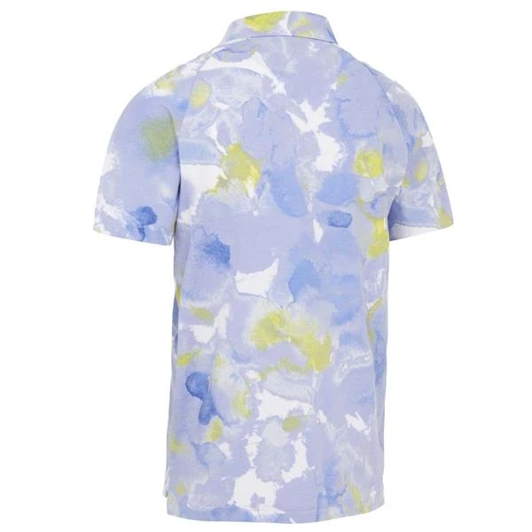 Callaway Gents Thermal Dye Print Polo Shirt Mazarine Blue (434) - Image 2