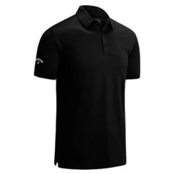 Callaway Gents Swing Tech™ Solid Polo Shirt Caviar (002)