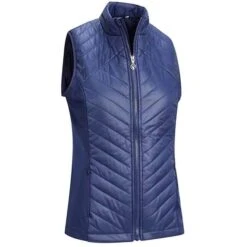 Callaway Ladies Swing Tech Puffer Vest Peacoat (410)