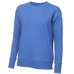 Ladies Chill Force Sweatshirt Yale Blue Marl