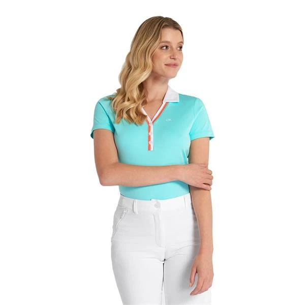 Ladies Charlevoix Polo Shirt Light Opal - Image 3