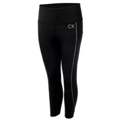 Ladies 7/8 Flex Legging High Waisted Black
