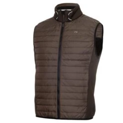 Gents Wrangell Hybrid Gilet Olive Green