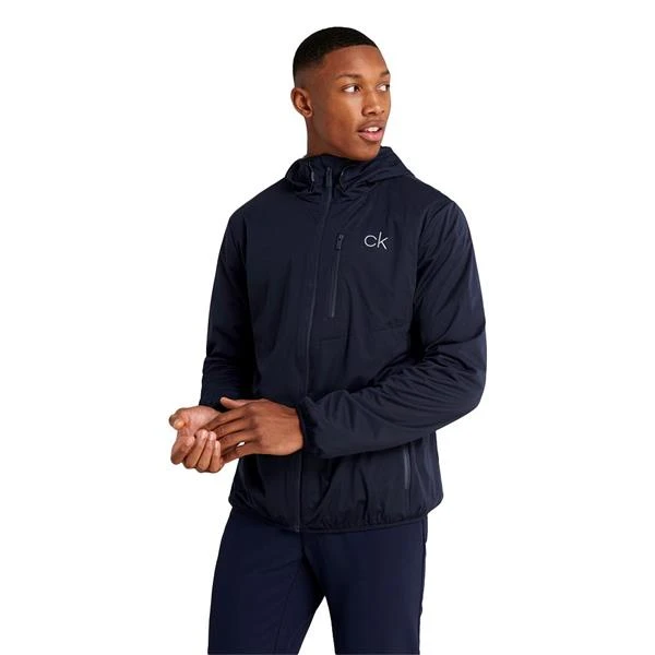 Gents Ultron Hooded Jacket Navy - Image 3