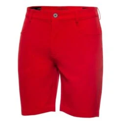 Gents Genius 4-Way Slim Fit Stretch Shorts Power Red