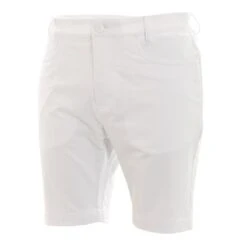 Gents Genius 4-Way Slim Fit Stretch Shorts White