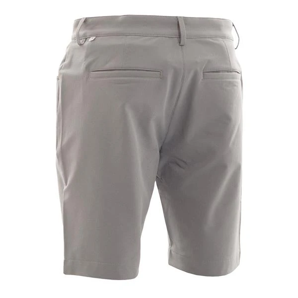 Gents Genius 4-Way Slim Fit Stretch Shorts Silver - Image 2