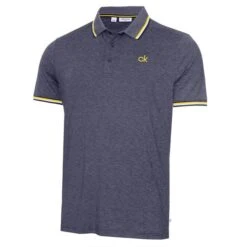 Gents Casper Polo Shirt Navy Marl